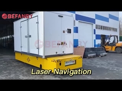 Carregamento pesado de 15 toneladas carro sem trilhos,carrinho de transporte motorizado elétrico