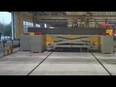 elevador alto do carro de transferência da carga da bateria do armazém