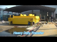 Carro elétrico do leito do trilho do cilindro de cabo