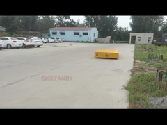 Carrinho de transporte elétrico de 30 toneladas, carro de transporte sem trilho dirigível da fábrica