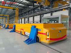 40 toneladas de carro Steerable RGV do trilho dos moldes, trole automático elétrico de transferência