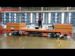 Carrinho de transferência de elevação de tesoura vertical e horizontal, Carrinho de transporte elétrico de elevação hidráulica