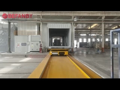 Carrinho de transferência elétrico de tamanho de mesa, de 20 toneladas, movido a bateria