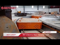 35T Carrinho de Transporte de Cargas Elétricas de Fábrica,Carrel de Manuseio de Material Motorizado