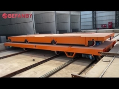 Carrinho de Transferência Elétrico Ferry Rail, Trolley de Transferência Industrial em pista