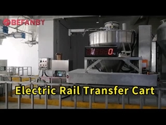 Carrinho automático de transferência de pesagem ferroviária,cruzamento de carrinhos de transporte de trilhos elétricos