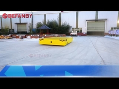 Carrinhos de transferência industriais inteligentes, carrinho de entrega sem trilhos de 20 toneladas