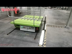 Carrinho de transferência de trilho movido a cabo, carrinho de transferência de elevador hidráulico inteligente em tesoura