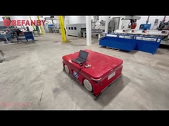 Fabrica de uso personalizado AGV Robort, bateria de controle remoto carro de transferência sem trilha