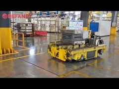 Distância de execução ilimitada Carrinho de transferência sem trilhos, 7 toneladas Carrinho de transferência de bateria