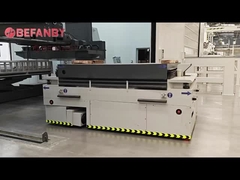 Customização de dois conjuntos de rodas, carro de transferência sem trilho, carro de transferência de bateria com controle remoto.