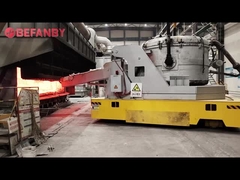 Carrinho de Transferência Sem Trilhos 10T Personalizado, Dispositivo de Elevação para Carrinho de Transferência de Siderúrgicas