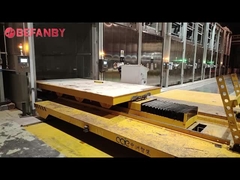 Carrinho de transferência de RGV com Carrinho superior sem motor,Carrilho de transferência de bateria ferroviária personalizado