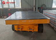 Q235 Material Transfer Carts Flatbed Heavy Duty Industrial Trailer For Workshop