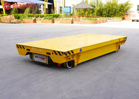 Factory Rail Transport Battery Power 10 Ton Flatbed Cart