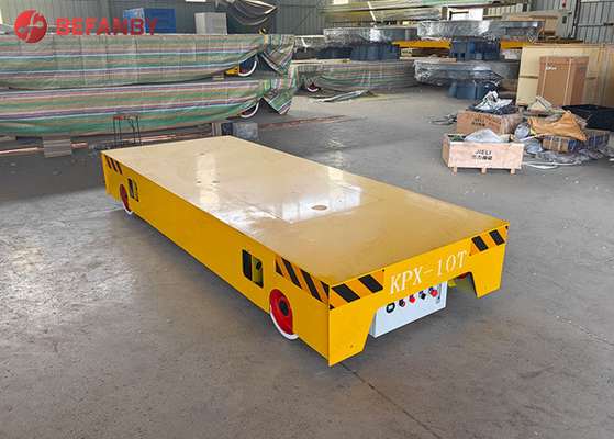 50t Handling Machine Parts Industrial Rail Battery Transfer Carts