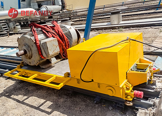 2 Ton Can Climb Slidling Line Factory Use Railway Transfer Cart