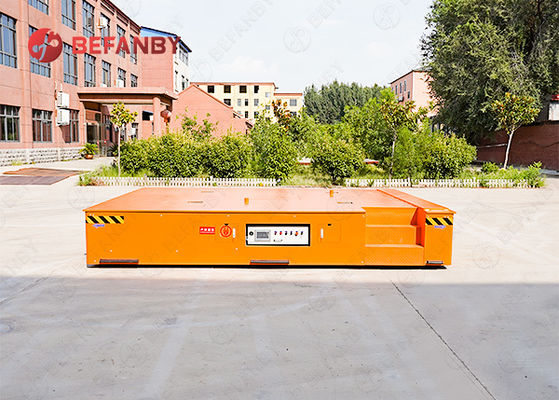 15 Ton Unlimted Running Distance Battery Operated Trackless Transfer Trolleys