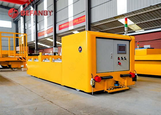 Professional Rail Transport Carts With Roller Convey
