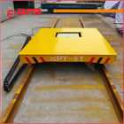 Tugged Cable Powered Electric Transfer Cart 0 - 20m / Min Running Speed 50T Load