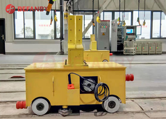 Armazém de aço 20m/Min 1T de Rolls no carro de transferência do trilho