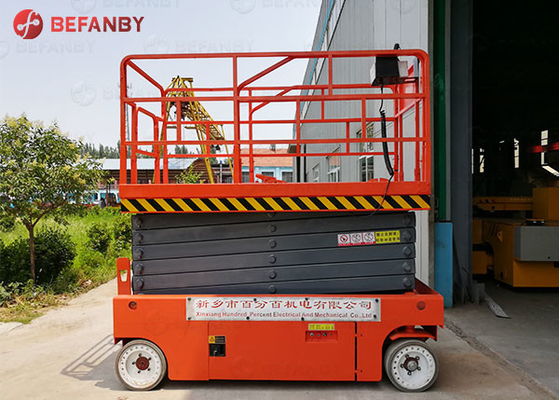 320kg Automatic Workshop Mobile Scissor Lift Platform