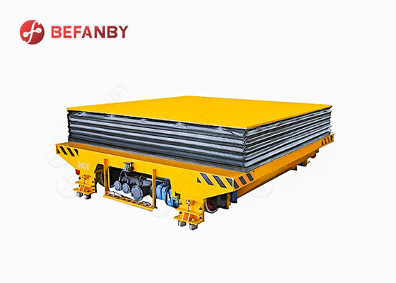 Simple Structure Low Voltage Rail Transfer Cart with 24 Months Warranty and Customized Load Capacity