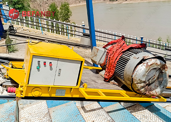 2 Ton Can Climb Slidling Line Factory Use Railway Transfer Cart