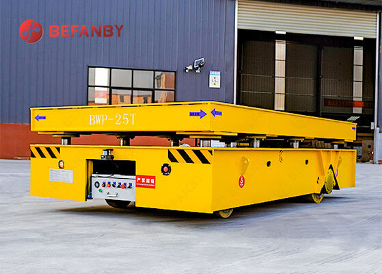 Caminhão de transferência sem trilho com elevador hidráulico