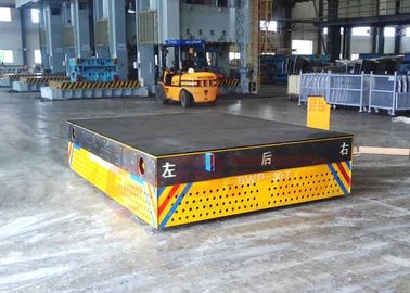 Flexible Heavy Duty Die Carts , Unlimited Automated Turning Electric Transfer Cart