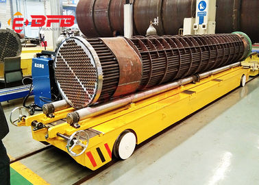 Elevado desempenho colorido do carro de transferência da bateria Q235 com estrutura simples do guindaste