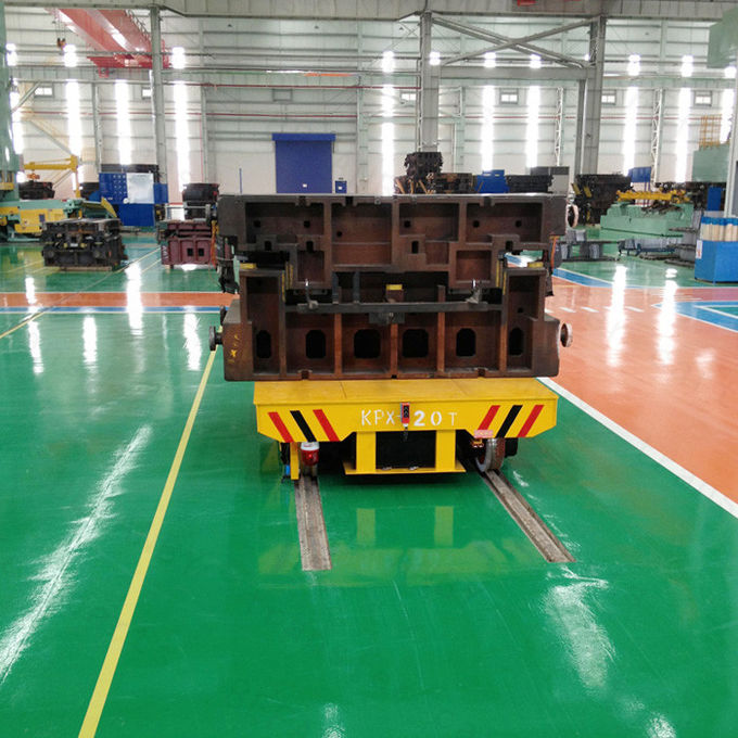 Carro elétrico a pilhas da pálete da construção de aço de KPX-20T para o uso industrial