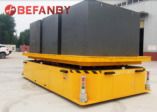 Carga útil de 75 toneladas Omni Agvs de transferência automática resistente